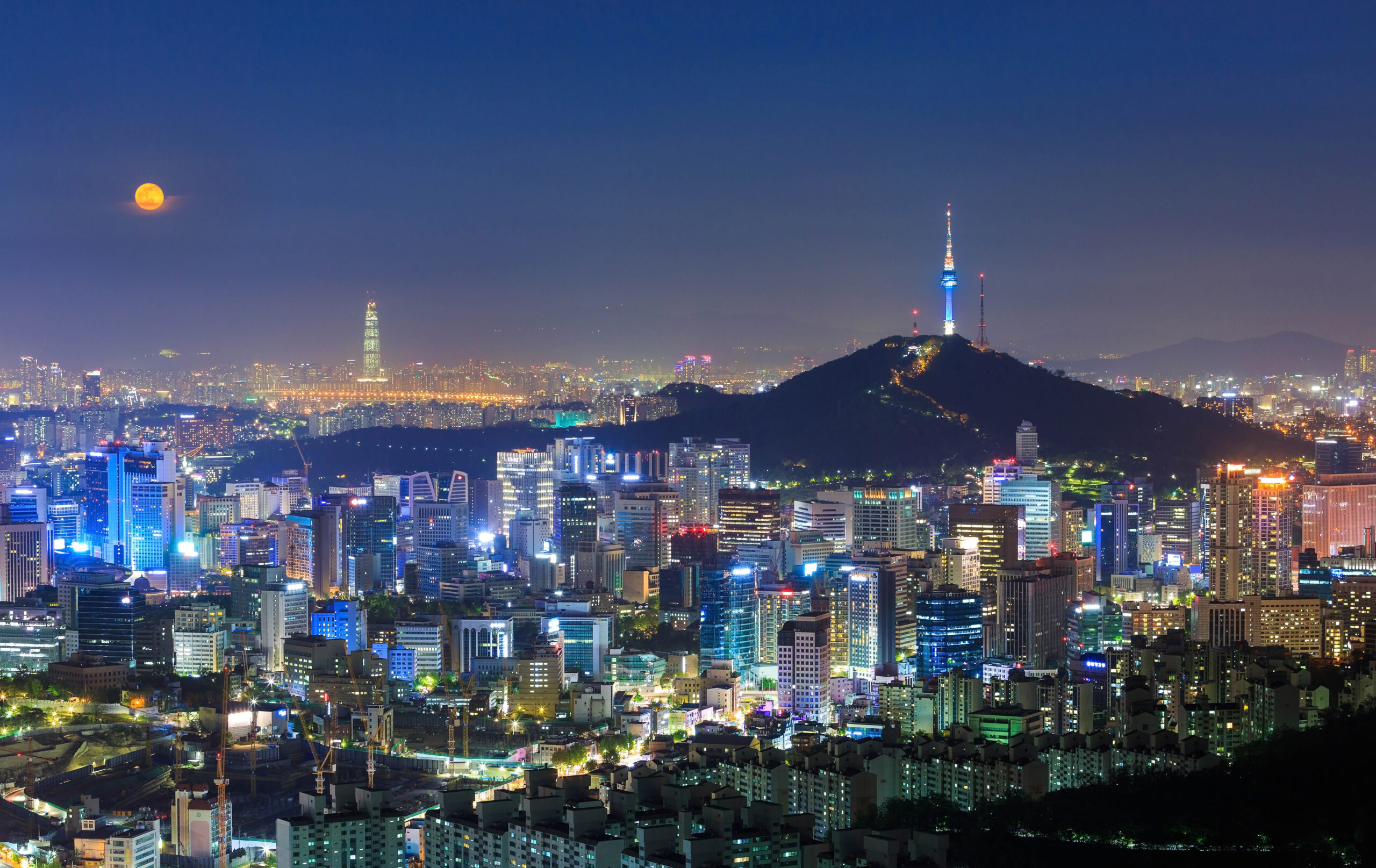 Seoul,City,Skyline,And,N,Seoul,Tower,In,Seoul,,South